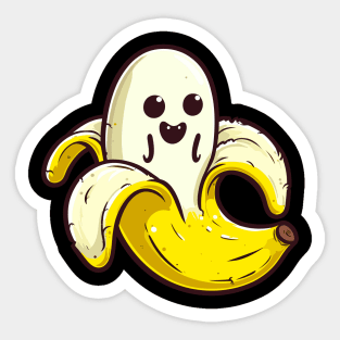 Cute kawaii banana Sticker